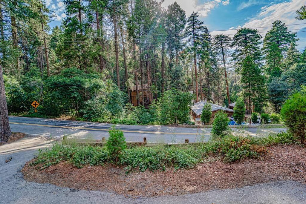 The Yellow Cottage In The Woods Skyforest Exterior foto